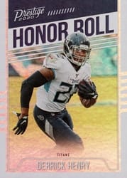 2020 Panini Prestige Honor Roll Derrick Henry #HR-DH card