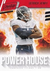 2020 Panini Prestige Power House Derrick Henry #PH-DH card