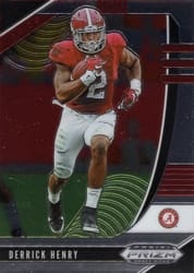 2020 Panini Prizm Draft Picks Base Set Derrick Henry #33 card