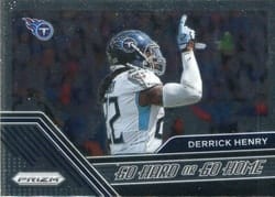 2020 Panini Prizm Go Hard or Go Home Derrick Henry #5 card
