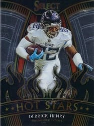2020 Panini Select Hot Stars Derrick Henry #HS25 card