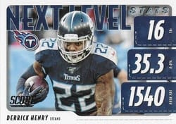 2020 Score Next Level Stats Derrick Henry #NLS-DH card