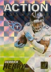 2021 Donruss Action All-Pros Derrick Henry #AP3 card