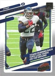 2021 Donruss Highlights Derrick Henry #HI-7 card