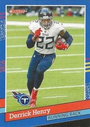 2021 Donruss Retro 1991 Derrick Henry #91-25 card