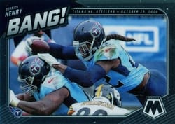 2021 Panini Mosaic Bang! Derrick Henry #6 card