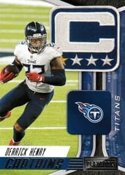2021 Panini Playbook Captains Derrick Henry #CAP-DHE card