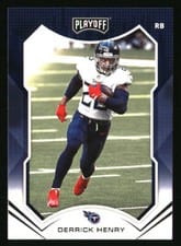 2021 Panini Playoff Autographs Derrick Henry #72 card