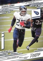 2021 Panini Prestige Base Set Derrick Henry #179 card