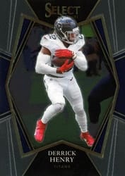 2021 Panini Select Base Set Derrick Henry #133 card