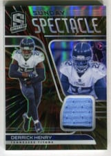 2021 Panini Spectra Sunday Spectacle Derrick Henry #SS-DH card