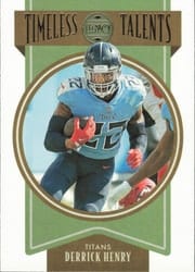 2022 Panini Legacy Timeless Talents Derrick Henry #TT-8 card