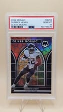 2022 Panini Mosaic Glass Mosaic Derrick Henry #GM-14 card