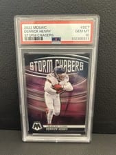 2022 Panini Mosaic Storm Chasers Derrick Henry #SC-7 card