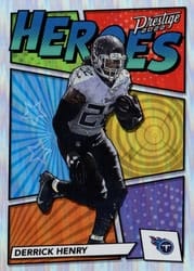 2022 Panini Prestige Heroes Derrick Henry #H-8 card