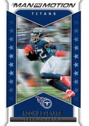 2022 Panini Rookies & Stars Man In Motion Derrick Henry #MM-3 card
