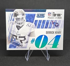 2022 Score Top 100 Derrick Henry #T4 card