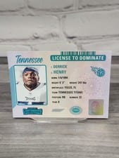 2023 Panini Contenders License to Dominate Derrick Henry #13 card