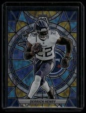 2023 Panini Mosaic Stained Glass Derrick Henry #SG-11 card