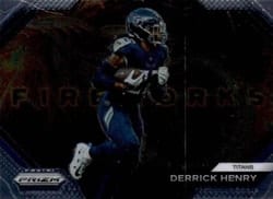 2023 Panini Prizm Fireworks Derrick Henry #11 card