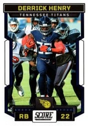 2023 Score Base Set Derrick Henry #27 card
