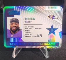 2024 Panini Contenders License to Dominate Derrick Henry #17 card