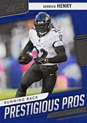 2024 Panini Prestige Prestigious Pros Derrick Henry #PP-DHY card