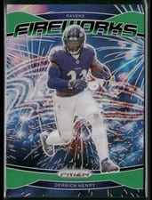 2024 Panini Prizm Fireworks Derrick Henry #10 card
