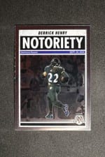 2025 Panini Mosaic Notoriety Derrick Henry #4 card