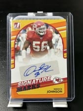 2021 Donruss Signature Marks Derrick Johnson #SM27