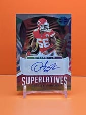 2021 Panini Illusions Superlatives Derrick Johnson #SU-27 card