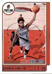 2021-22 Hoops Base Set Derrick Jones Jr. #131 card