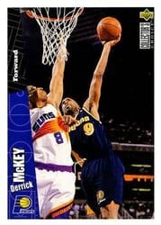 1996-97 Collector's Choice Base Set Derrick McKey #64 card
