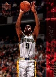 2000-01 Upper Deck Base Set Derrick McKey #297 card