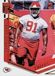 2018 Donruss Elite Base Set Derrick Nnadi #123 card