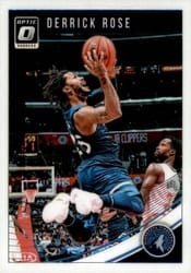 2018-19 Donruss Optic Base Set Derrick Rose #125 card