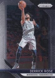 2018-19 Panini Prizm Base Set Derrick Rose #77 card
