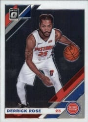 2019-20 Donruss Optic Base Set Derrick Rose #116 card