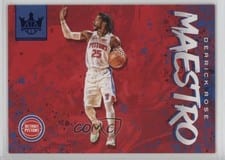 2019 Panini Court Kings Maestros Derrick Rose #28 card
