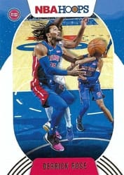 2020-21 Hoops Winter Base Set Derrick Rose #174 card