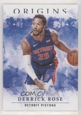 2020-21 Panini Origins Base Set Derrick Rose #28 card