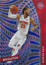 2020-21 Panini Revolution Base Set Derrick Rose #59 card