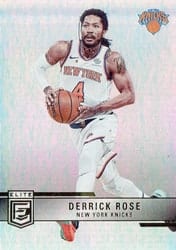 2021-22 Donruss Elite Base Set Derrick Rose #159 card