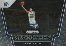 2021 Panini Prizm Draft Picks Widescreen Derrick Rose #16 card