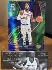 2021 Panini Spectra Derrick Rose 75th Anniversary #67 card