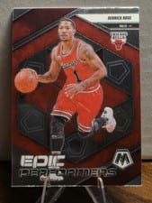 2024-25 Panini Mosaic Epic Performers Derrick Rose #17 card