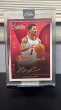 2025-26 Panini Signature Series Golden Touch Derrick Rose #8 card