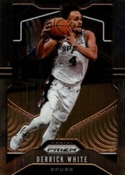 2019-20 Panini Prizm Base Set Derrick White #141 card