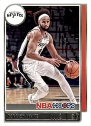2021-22 Hoops Base Set Derrick White #24 card