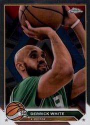 2023-24 Topps Chrome Base Set Derrick White #141 card